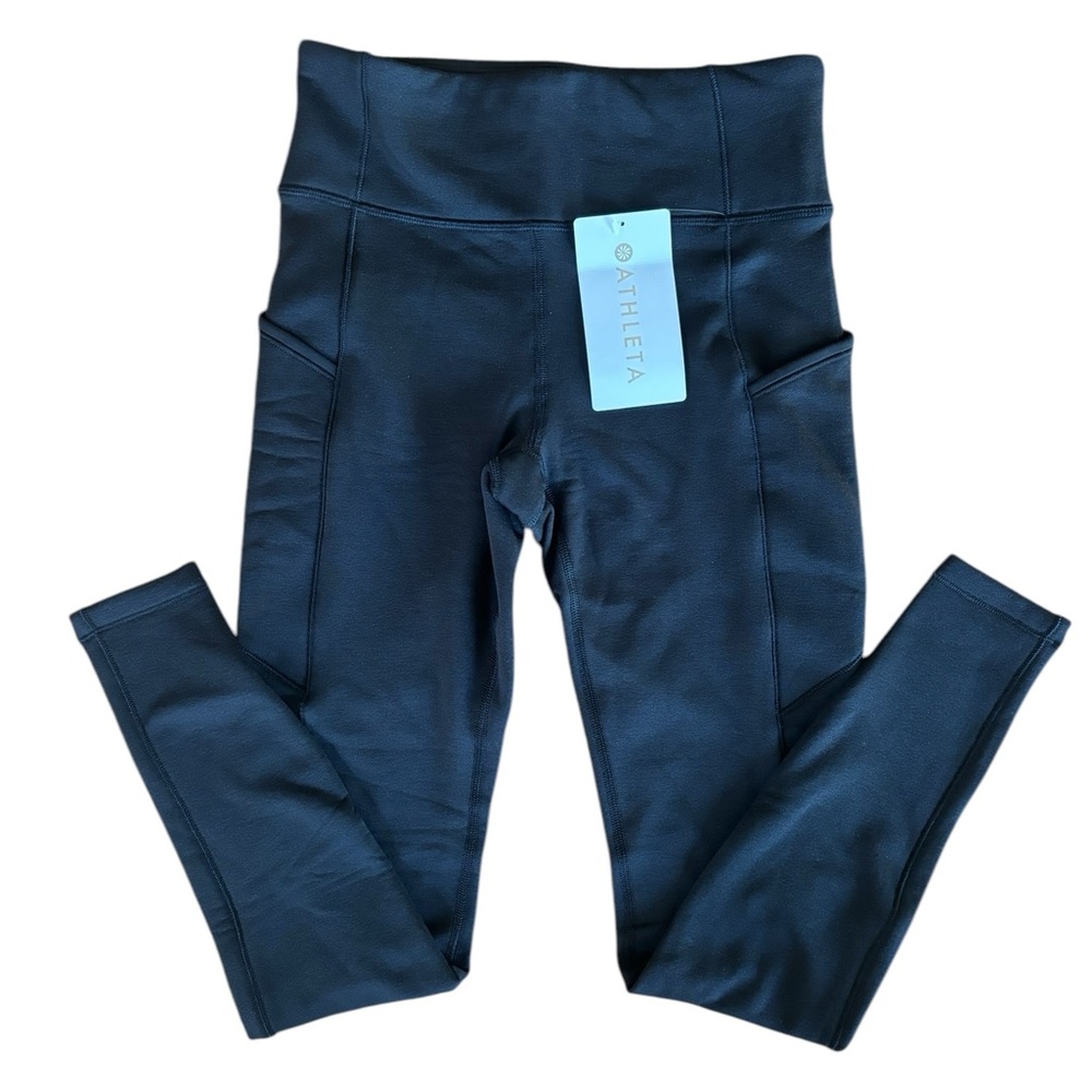 NWT Athleta Fleece Lined Stash High Rise Legging - Picture 6 of 11